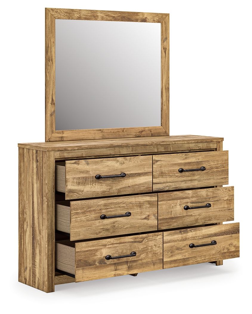 Commode brun clair