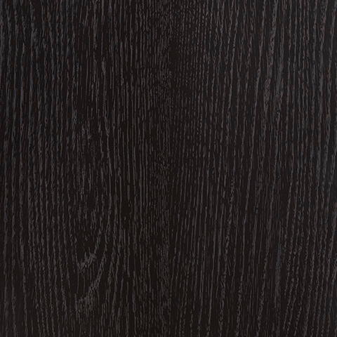 Commode noire à six tiroirs avec miroir et éclairage LED