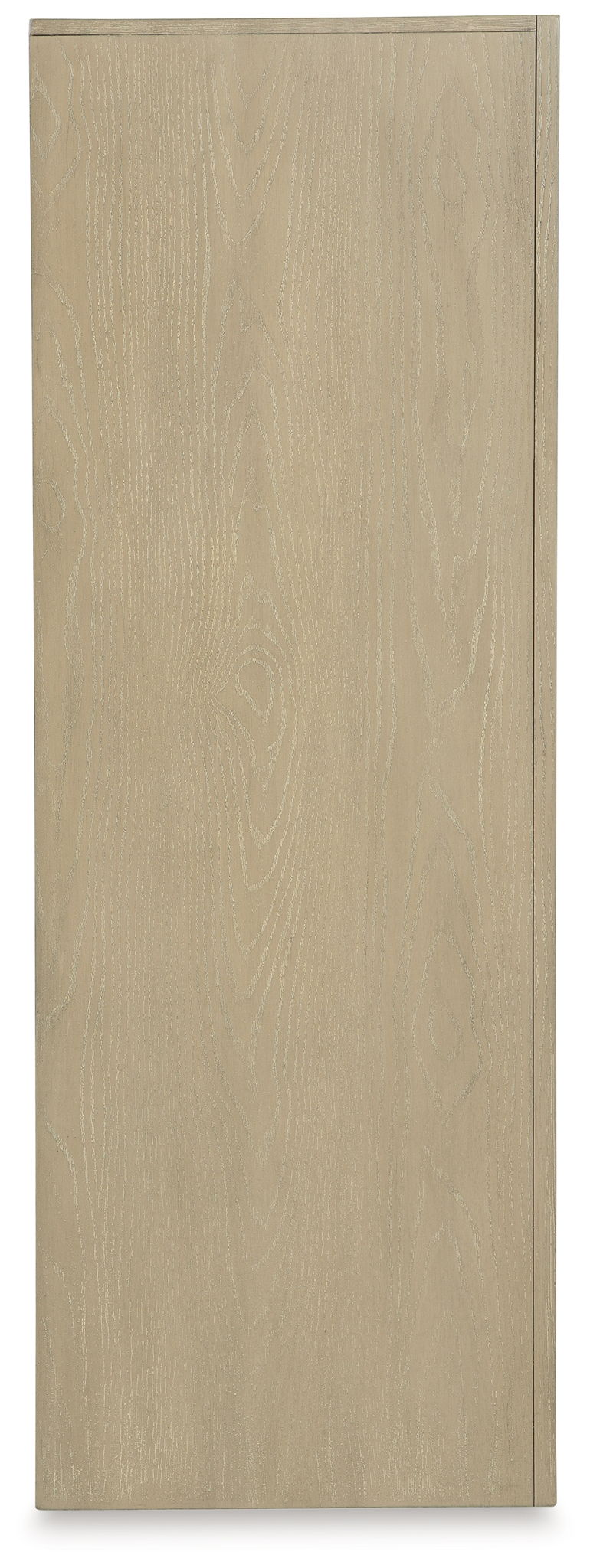 Commode grise à cinq tiroirs