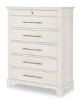 Commode six tiroirs de style transitionnel