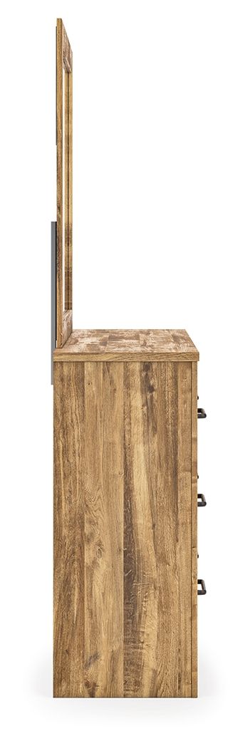 Commode brun clair