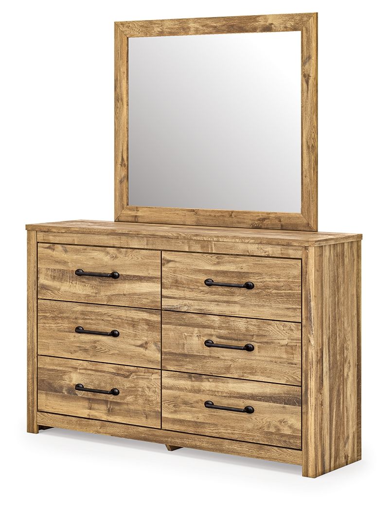 Commode brun clair