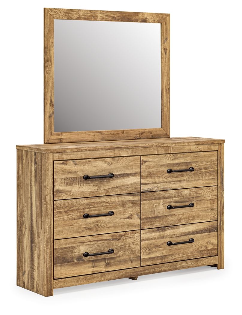 Commode brun clair