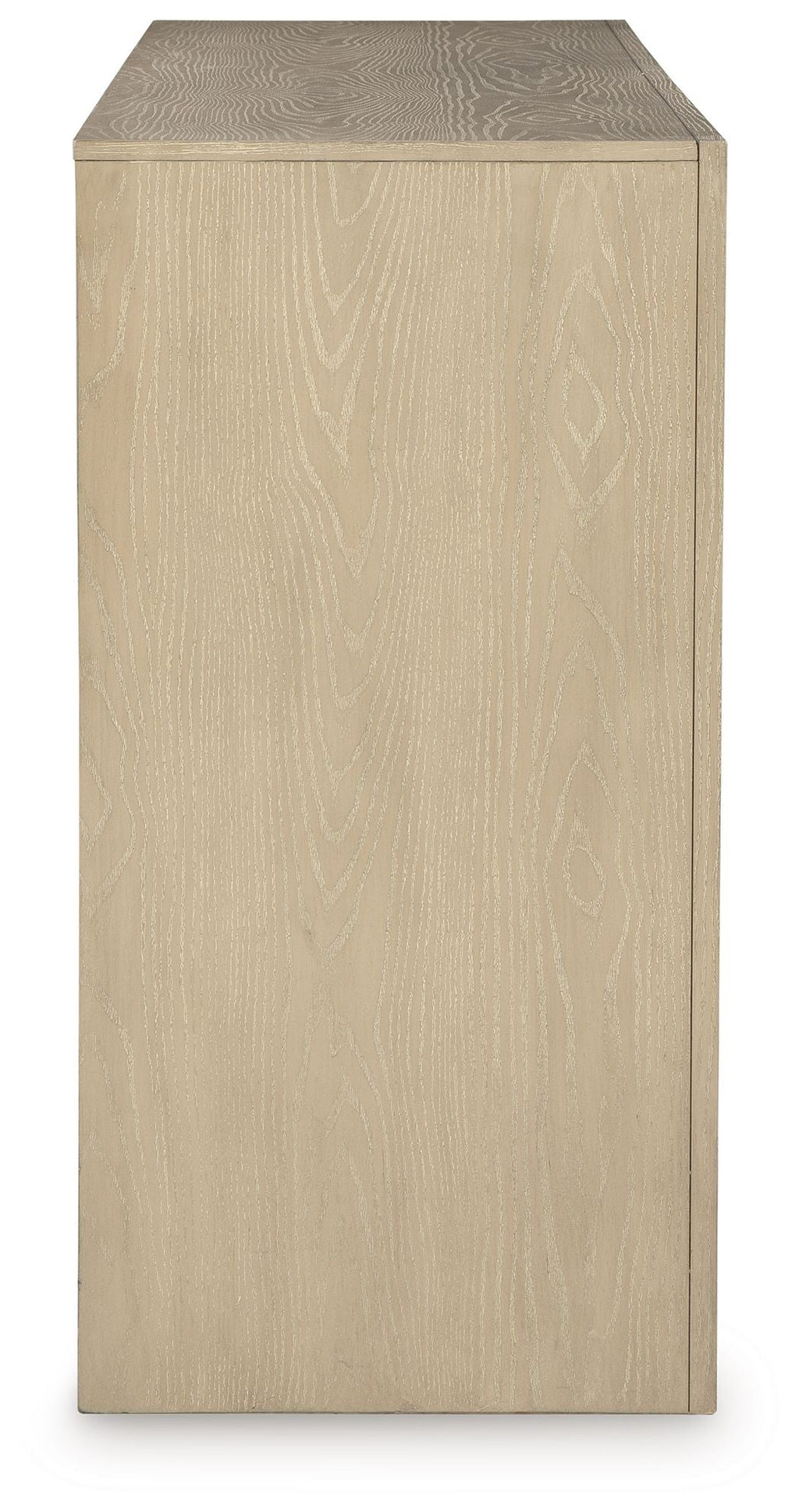 Commode grise avec miroir