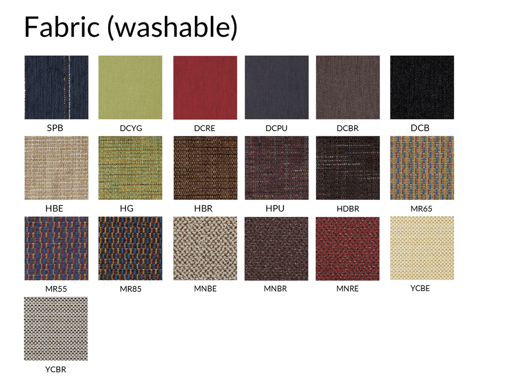 Coussin de banc en tissu et cuir