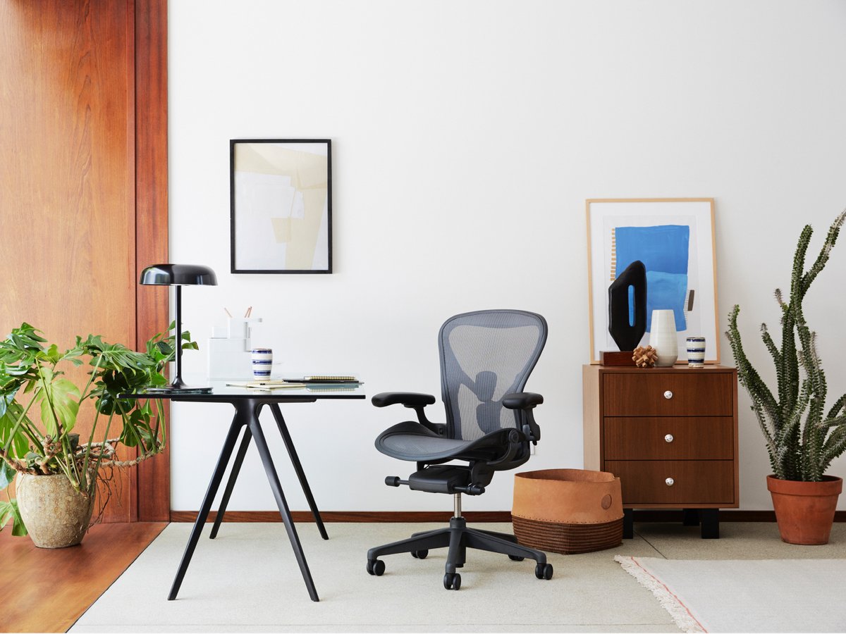 Chaise ergonomique — Minéral, Taille C (Grande)