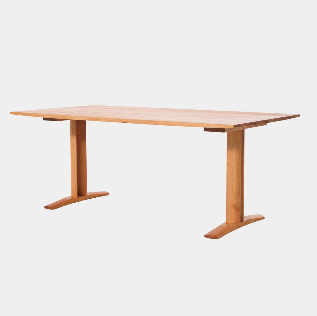 Table de salle à manger en chêne rouge