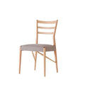 Chaise de salle à manger en noyer