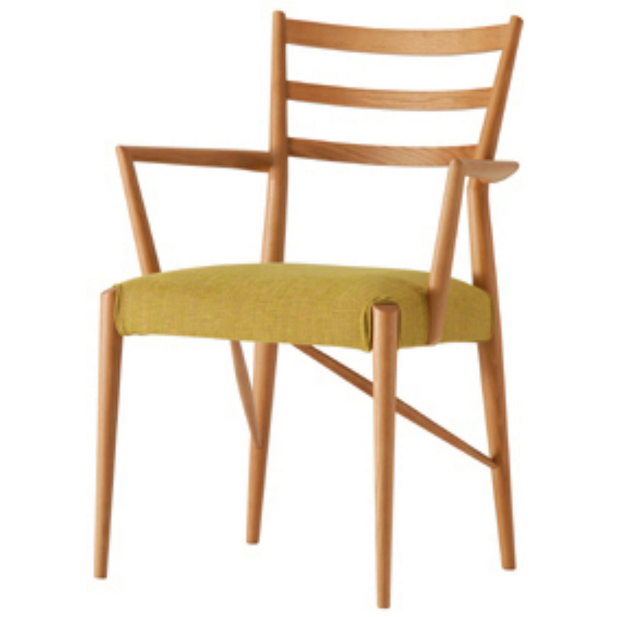 Chaise de salle à manger en chêne et noyer
