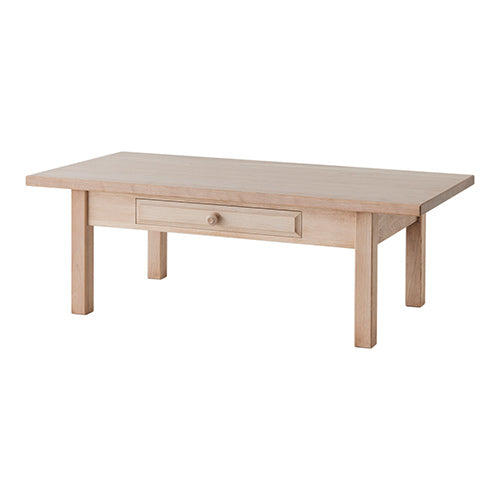 Table basse en bouleau
