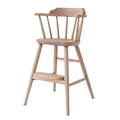 Chaise de salle à manger incurvée en bouleau