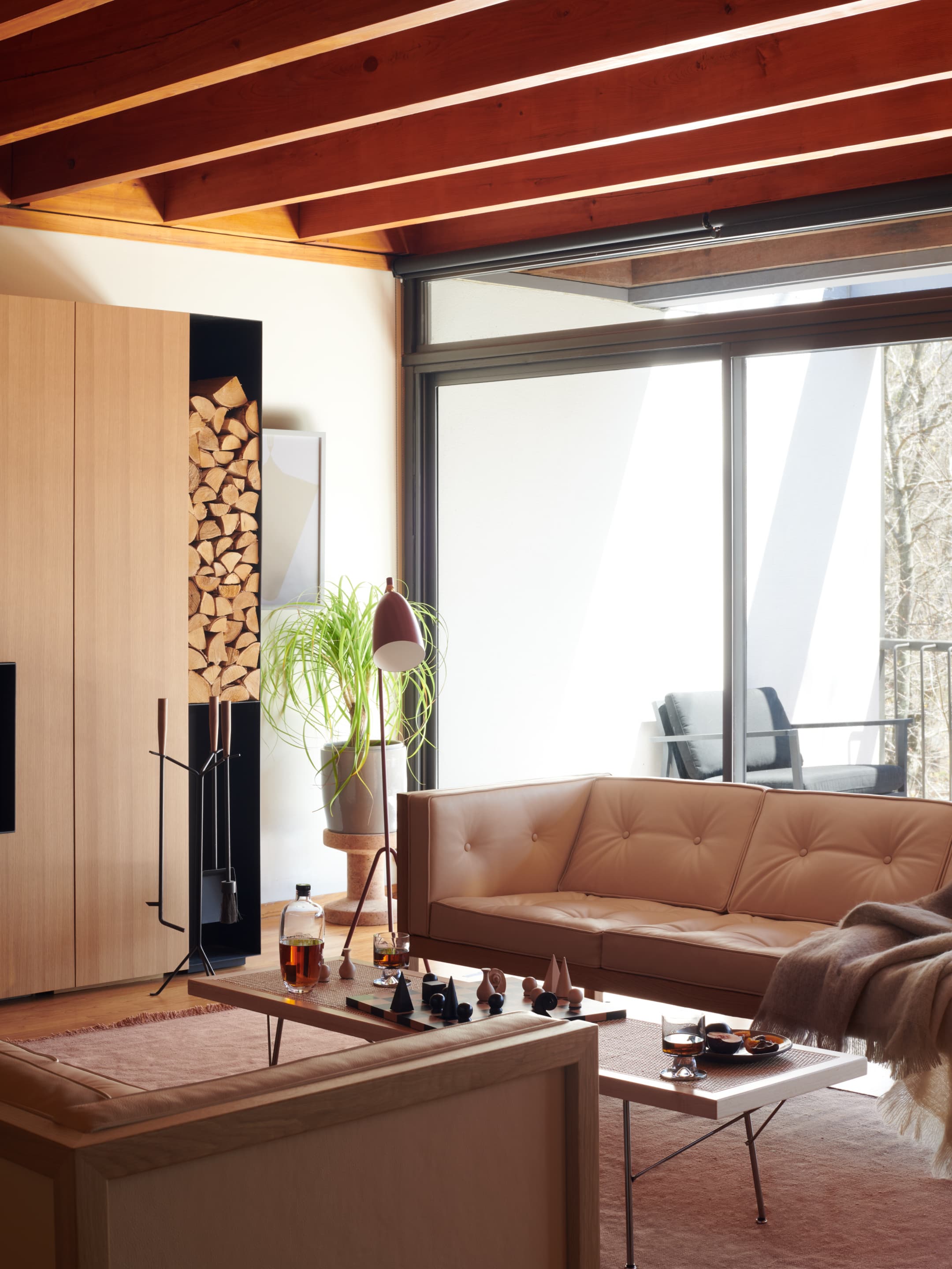 Canapé Cube— Structure en Bois Massif