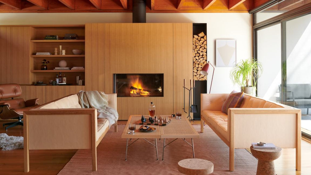 Canapé Cube— Structure en Bois Massif