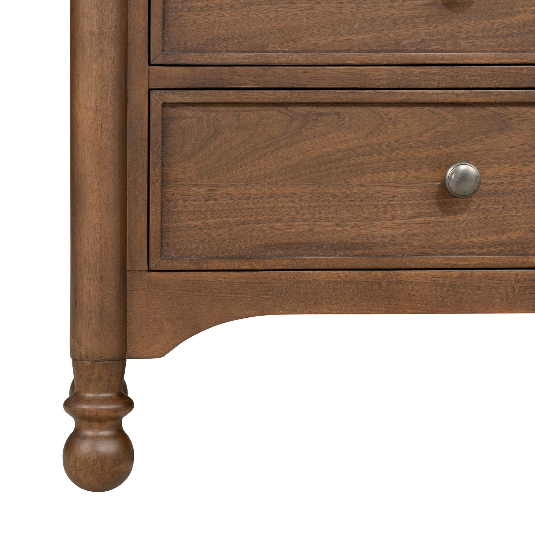Table de chevet en noyer