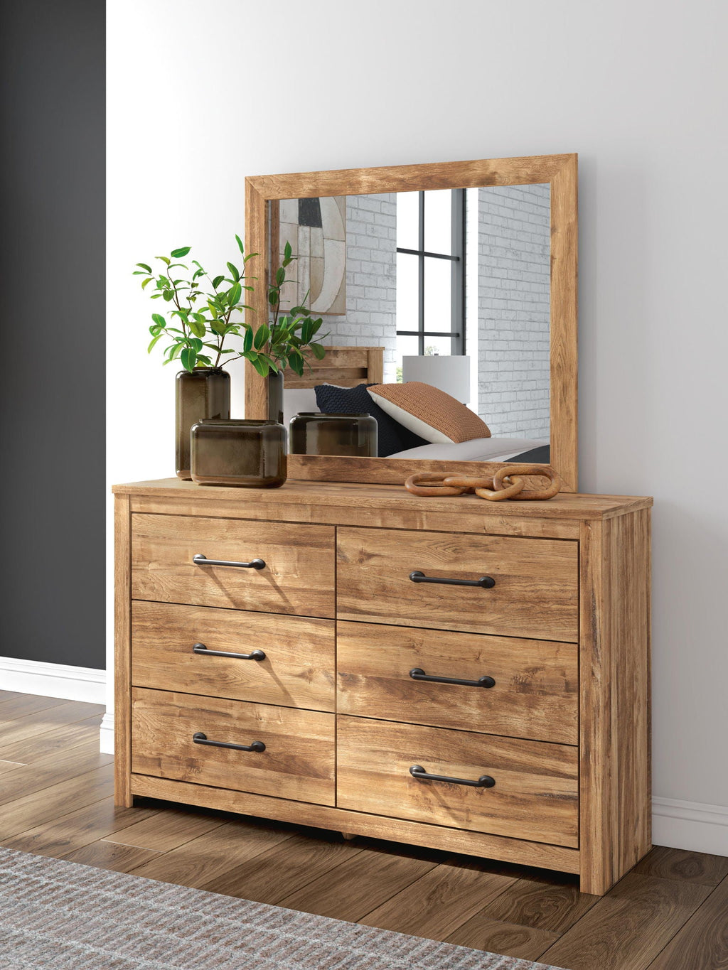 Commode brun clair