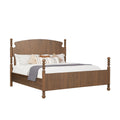 Lit marron foncé