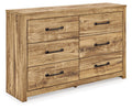 Commode brun clair