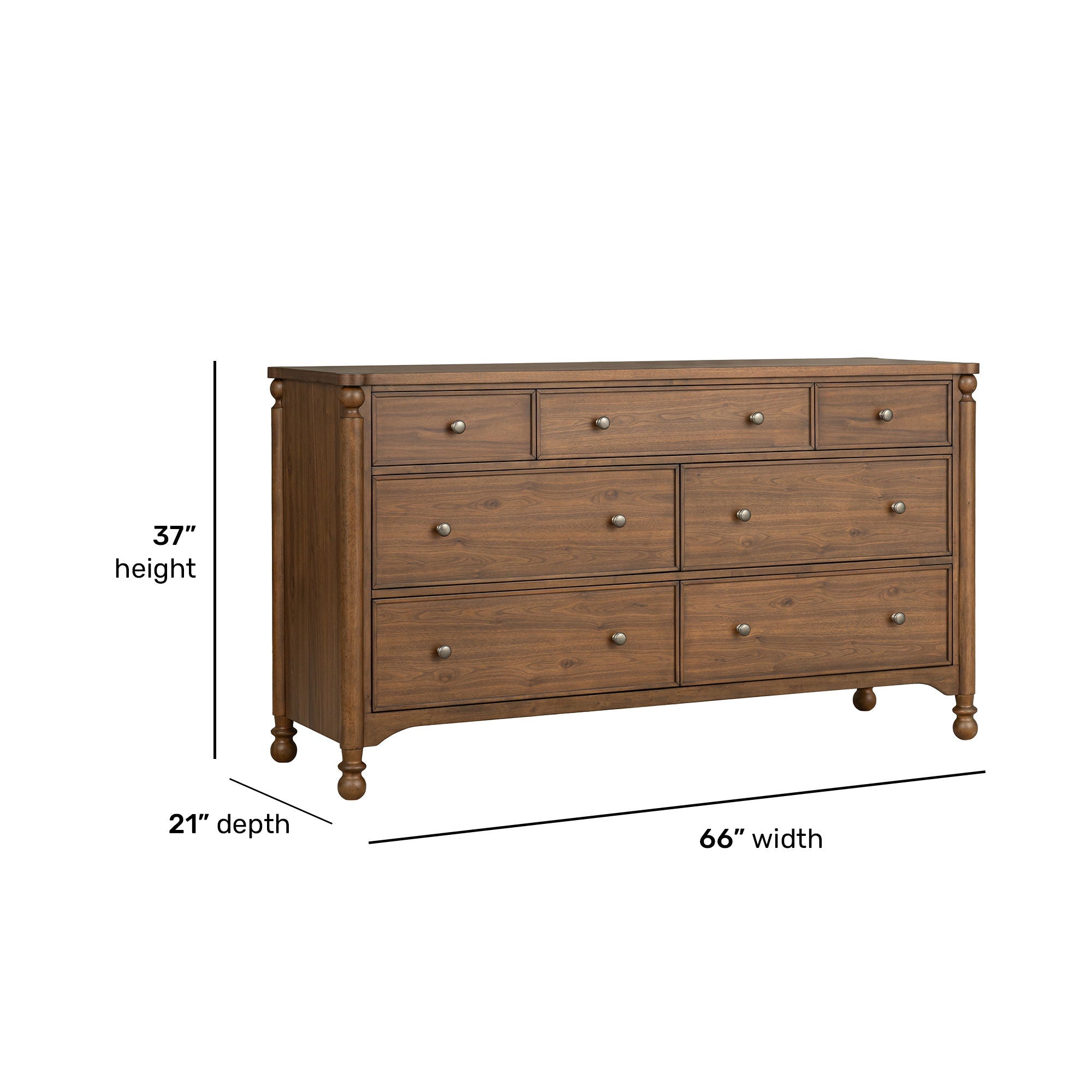 Commode en noyer