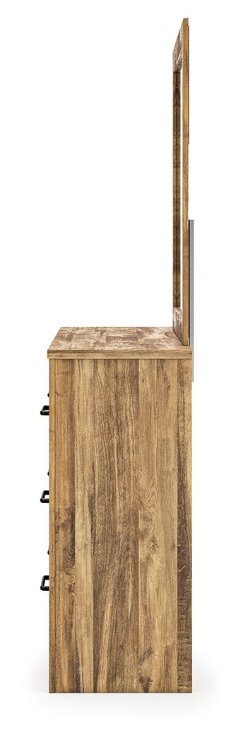 Commode brun clair
